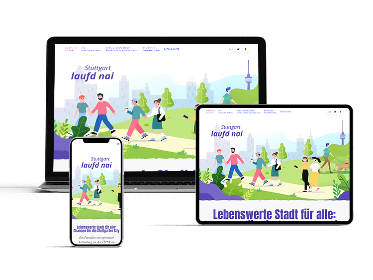Stuttgart-lauf-nai-Webseite-für-politische-Kampagne